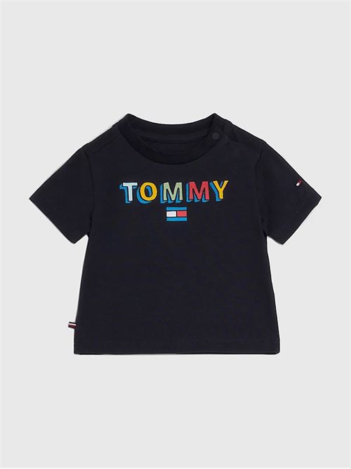 BABY FUN LOGO TEE S/S TOMMY HILFIGER | KN0KN01622J/DW5